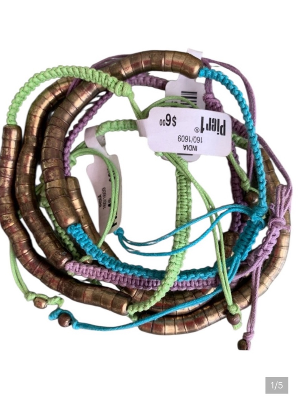 Vintage Pier 1 Friendship Bracelet Bundle